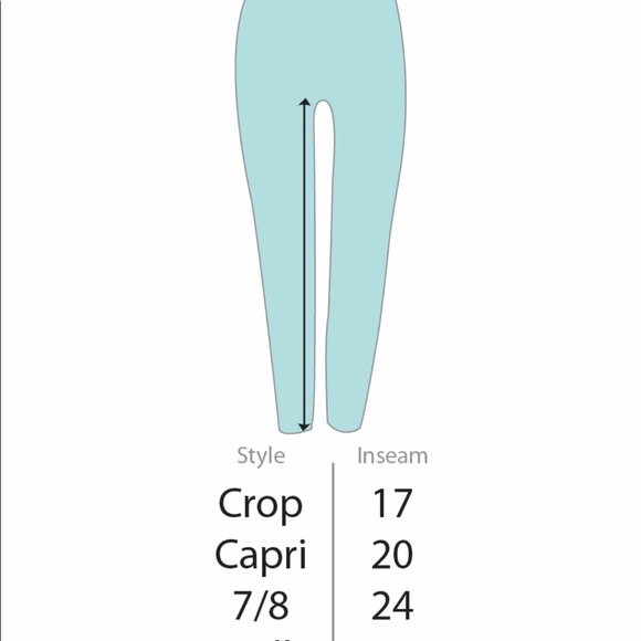 ZYIA Plum Slate flame light n tight hi-rise 7/8 size L (worn 1x) - Picture 8 of 9